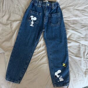 Zara x Peanuts Jeans